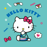 Nástěnný kalendář poznámkový 2027 Notique Hello Kitty, 30 x 30 cm