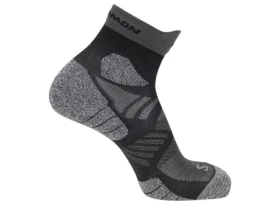 Salomon Aero Ankle běžecké ponožky Black/Castelrock vel. 39-41