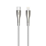 Forever Sleek Kabel USB-C (M) - Lightning (M) 1m bílá / 27W (5900495082701)