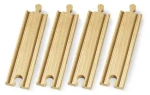 BRIO Střední koleje rovné 144 mm 4 ks