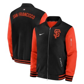 Nike Pánská bunda San Francisco Giants MLB 2026 Authentic Dugout Bomber Velikost: S