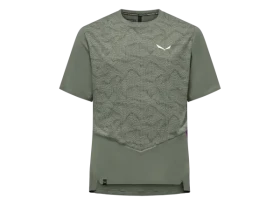 Salewa Pedroc Tech Dry pánské tričko krátký rukáv Foaded green vel. L