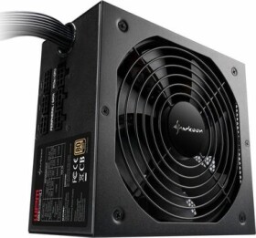 Sharkoon WPM Gold ZERO 550W / 80Plus Gold / 140mm / Semi-Modular / ATX (4044951026548)