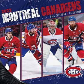 JF Turner Kalendář Montreal Canadiens 2022 Wall Calendar