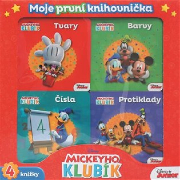 Mickeyho klubík - Moje první knihovnička