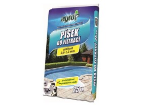 Písek do bazénové filtrace AGRO 25kg - rozbaleno