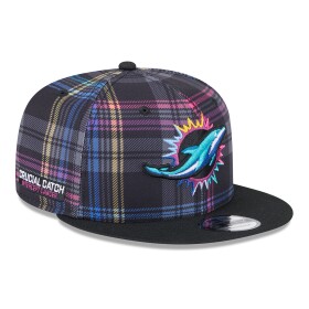 New Era Pánská kšiltovka Miami Dolphins NFL 2024 Crucial Catch 9FIFTY Snapback
