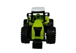 Mamido Traktor se třemi přívěsy sklízení sena zelený