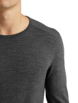 Pánské merino triko ICEBREAKER Mens 260 Tech LS Crewe, Gritstone HTHR velikost: XXL