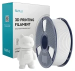 Sunlu PLA Matte bílá / Filament / 1,75 mm / 1 kg (PLA M W)