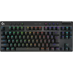 Logitech G PRO X TKL černá / bezdrátová herní klávesnice / US layout / 2.4GHz Bluetooth / RGB (920-012136)