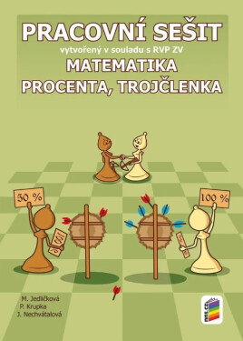 Matematika - Procenta, trojčlenka - Pracovní sešit, 4. vydání - Peter Krupka