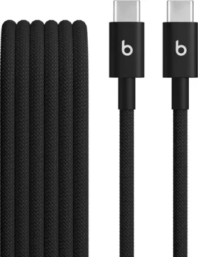 Beats kabel USB-C (M) - USB-C (M) 3 m černá / Kabel / opletený / 240 W (MHX64EE/A)