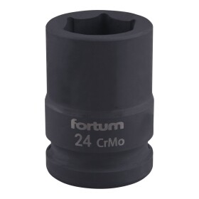 FORTUM 4703024 Gola hlavice rázová 3/4", 24mm, CrMoV