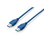 Equip USB 3.0 Cable A-B M/M 1,0m, blue (128291)