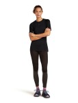 ICEBREAKER Wmns Mer 125 ZoneKnit SS Crewe, Black (vzorek) velikost: S