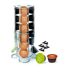 MAXXO Stojánek na kapsle Dolce Gusto / 24 ks / chrom