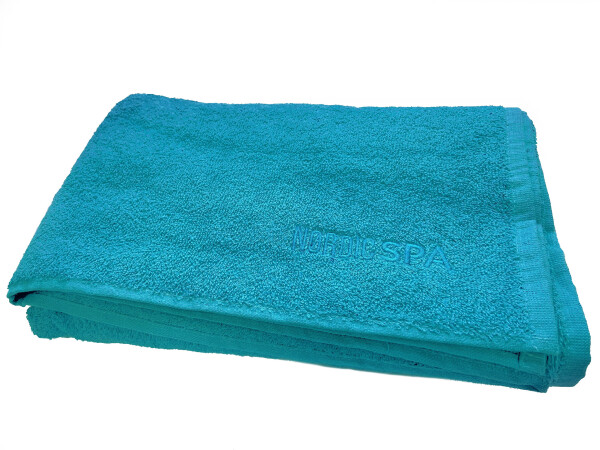 Osuška do sauny NordicSPA - TYRKYSOVÁ 70x140cm