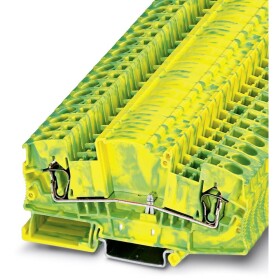 Phoenix Contact 3035726 trojitá svorka ochranného vodiče 8.2 mm pružinová svorka zelená, žlutá 50 ks