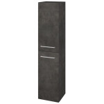 Dřevojas - Vysoká skříň DOS SVD2 35 - D16 Beton tmavý / Úchytka T04 / D16 Beton tmavý / Pravé 210359EP