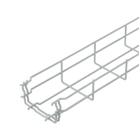 OBO Bettermann 6479198 Mřížkový žlab (d x š x v) 3 m x 100.00 mm x 55.00 mm 3 m šedá
