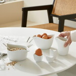 Räder Porcelánový džbánek Early Bird 250 ml, bílá barva, porcelán