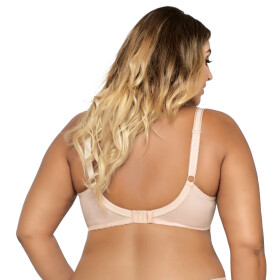 Dámská podprsenka 1396 Crystal beige plus - AVA béžová 85/I