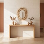 REA - Nástěnné zrcadlo Boho 57CM QDJ5749 HOM-02819