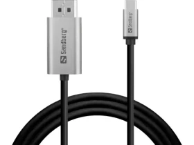 Sandberg USB-C to DisplayPort Cable 2M černá / kabel HDMI na USB-C