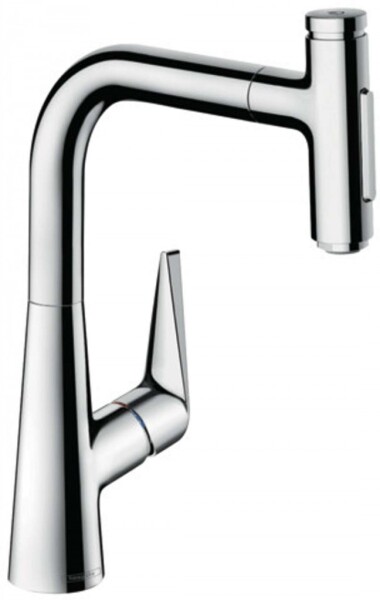 HANSGROHE - Talis Select M51 Dřezová baterie M5117-H220 s výsuvnou sprškou, sBOX, chrom 73868000