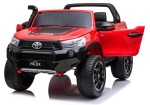 Mamido Dětské elektrické autíčko Toyota Hilux 4x4 lakované červené