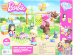 Mega Construx Barbie péče o zvířátka - Mattel Mega Construct