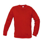 Červa TOURS Unisex mikina červená XL 0306000120004