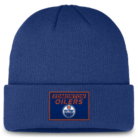 Fanatics Pánská zimní čepice Edmonton Oilers NHL Authentic Pro Rink Prime Cuffed Beanie