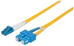 Intellinet žlutá / Optický kabel / LC/SC / Singlemode OS2 / Duplex / 1 m (473965)