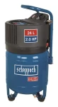 Scheppach HC 24 V / Bezolejový kompresor / 1500W / 120-180 l-min / Tlak 10 bar / 24 L (5906117901)