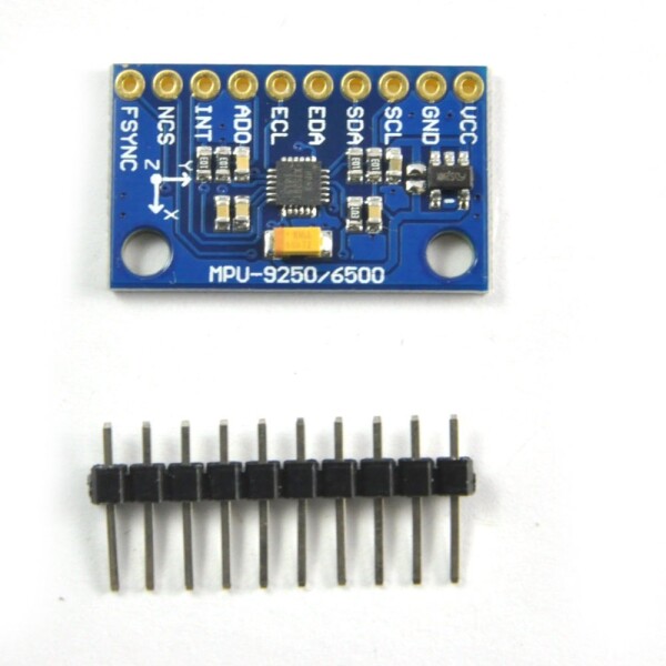 3-osý Gyroskop + Akcelerometr + Magnetometr MPU-9250 SPI/IIC