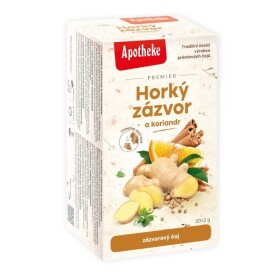 Apotheke čaj Horký zázvor a koriandr 20x2g
