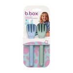 B.box 1446 Vidlička a lžička 2 sety - modrá, zelená