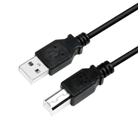 LogiLink CU0009B černá / USB 2.0 kabel / USB-A - USB-B / 5 m (CU0009B)