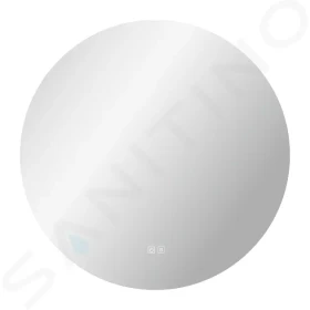 Kielle Zrcadlo s LED osvětlením a vyhříváním, průměr 100 cm 50324071