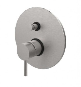 PAFFONI - Light Baterie pod omítku pro 2 spotřebiče, nerez LIG015ST