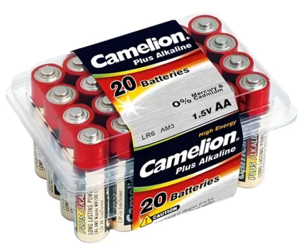 Camelion Plus AA / Baterie / Alkalická / 1,5V / 20ks (11102006)