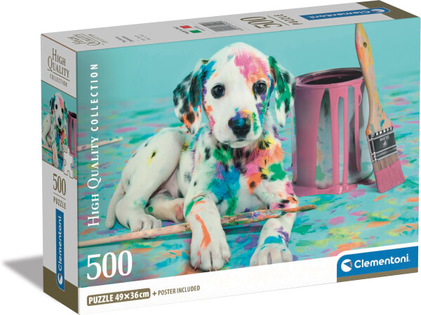Clementoni Puzzle 500 Veselý dalmatin