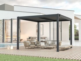 Hliníková pergola – LanitPlast Bioclimatic Basic 43