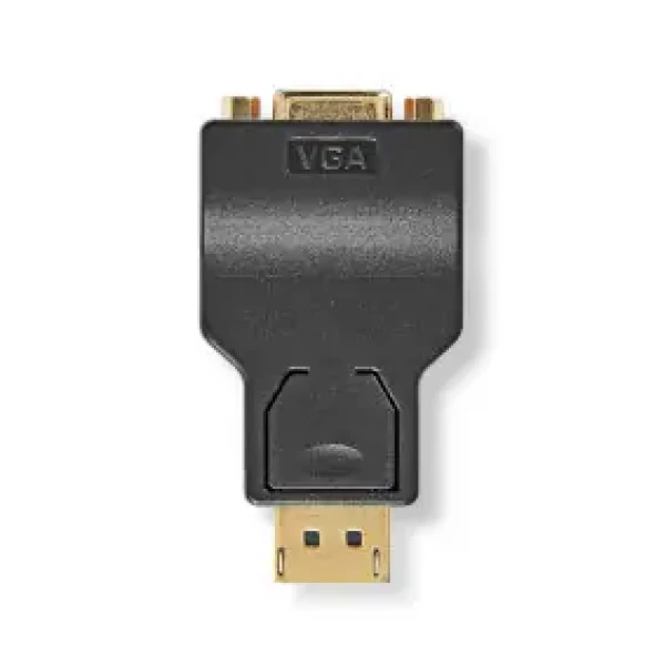 Nedis Adaptér DisplayPort (M) - VGA output černá / pozlacený (CCBW37935AT)