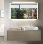 DURAVIT - XSquare Zrcadlo 100x80 cm, s LED osvětlením a vyhříváním XS7013000000000