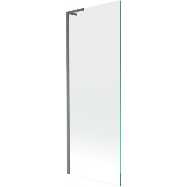 MEXEN/S - Next L vanová zástěna FIX 70 x 150, transparent, grafit kartáčovaná 895-070-000-03-00-66
