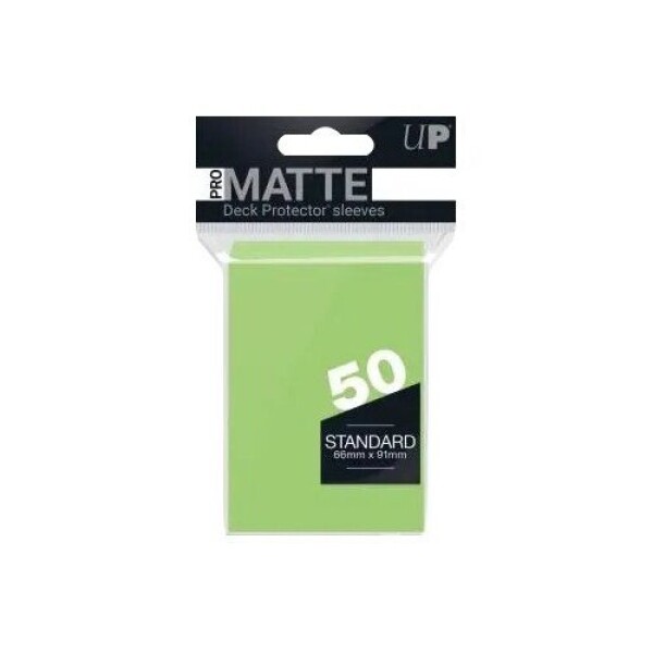 Obaly na karty - Ultra PRO Pro-Matte Deck Protector Sleeves – Limetkově zelená 50 ks