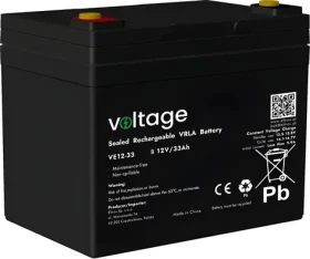 Voltage VE12-33 / Baterie pro UPS / VRLA AGM / 12V / 33Ah (VE12-33)